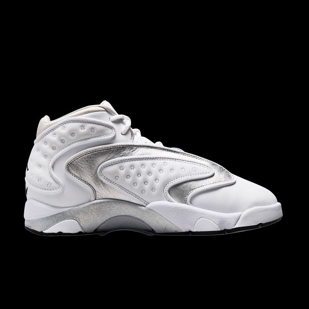 WMNS Air Jordan OG ( White/Metallic Silver-Black)