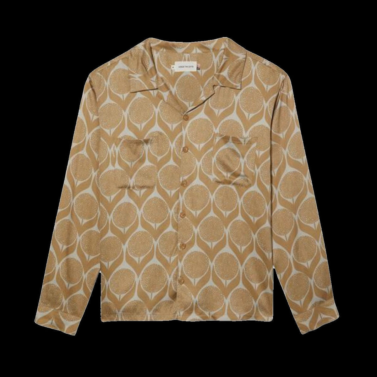 Honor The Gift Floral L/S Button-Up (Gold)