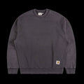 Carhartt WIP Hudson Sweatshirt (Black Chalk Wash)