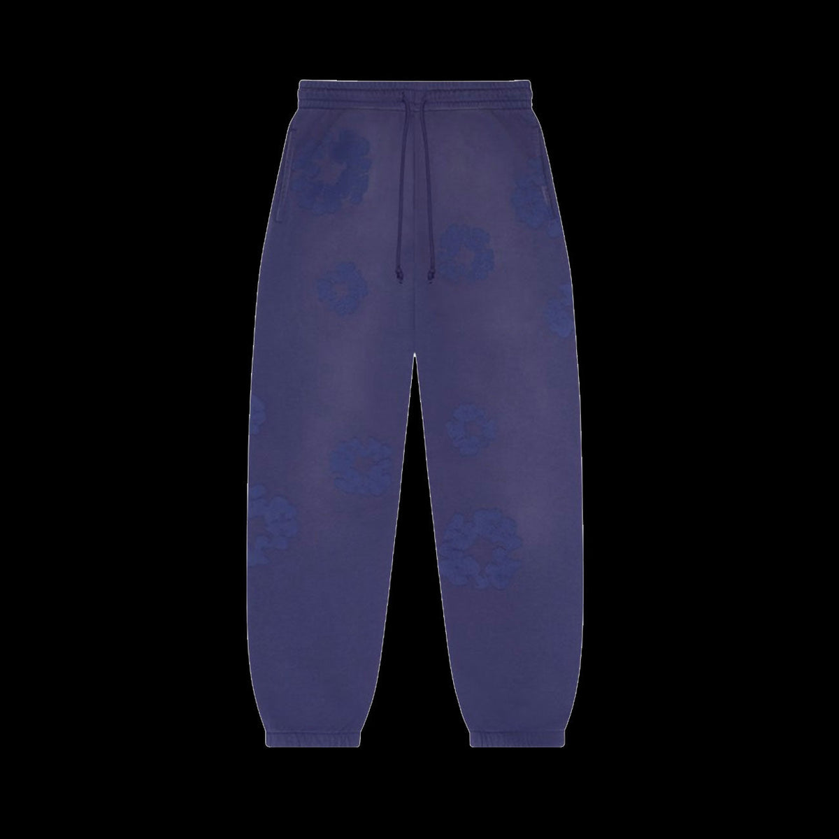Denim Tears Mono Wreath Sweatpants (Navy)