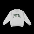 Patta Arc Logo Crewneck Sweatshirt (Light Melange Grey)