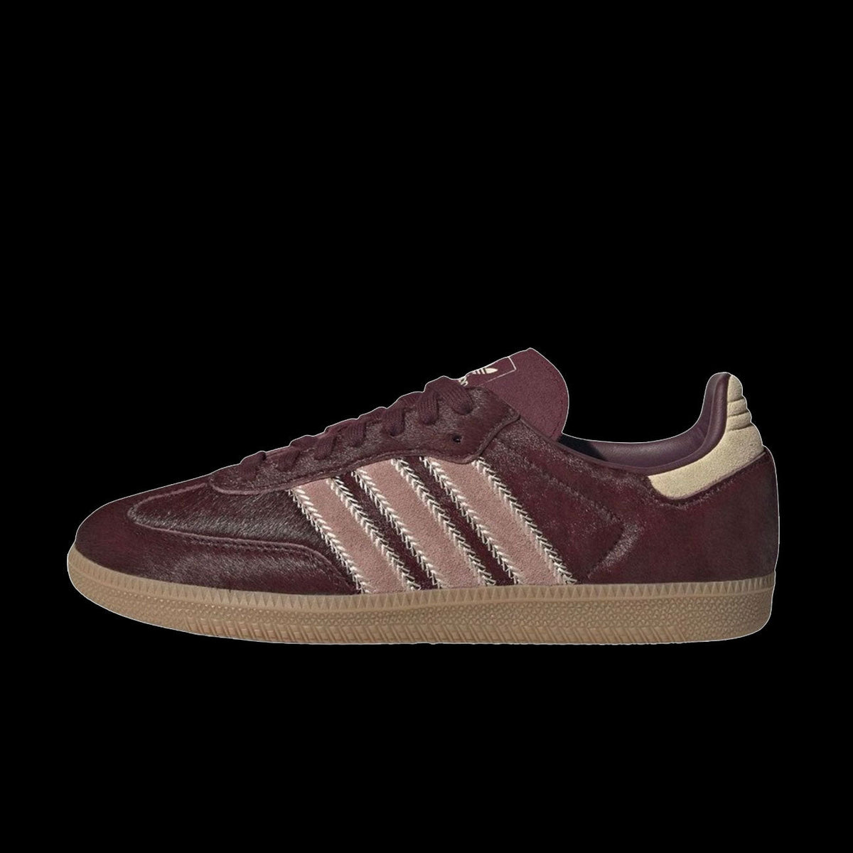WMNS Adidas Samba OG (Maroon/Sand Starta/Pony)
