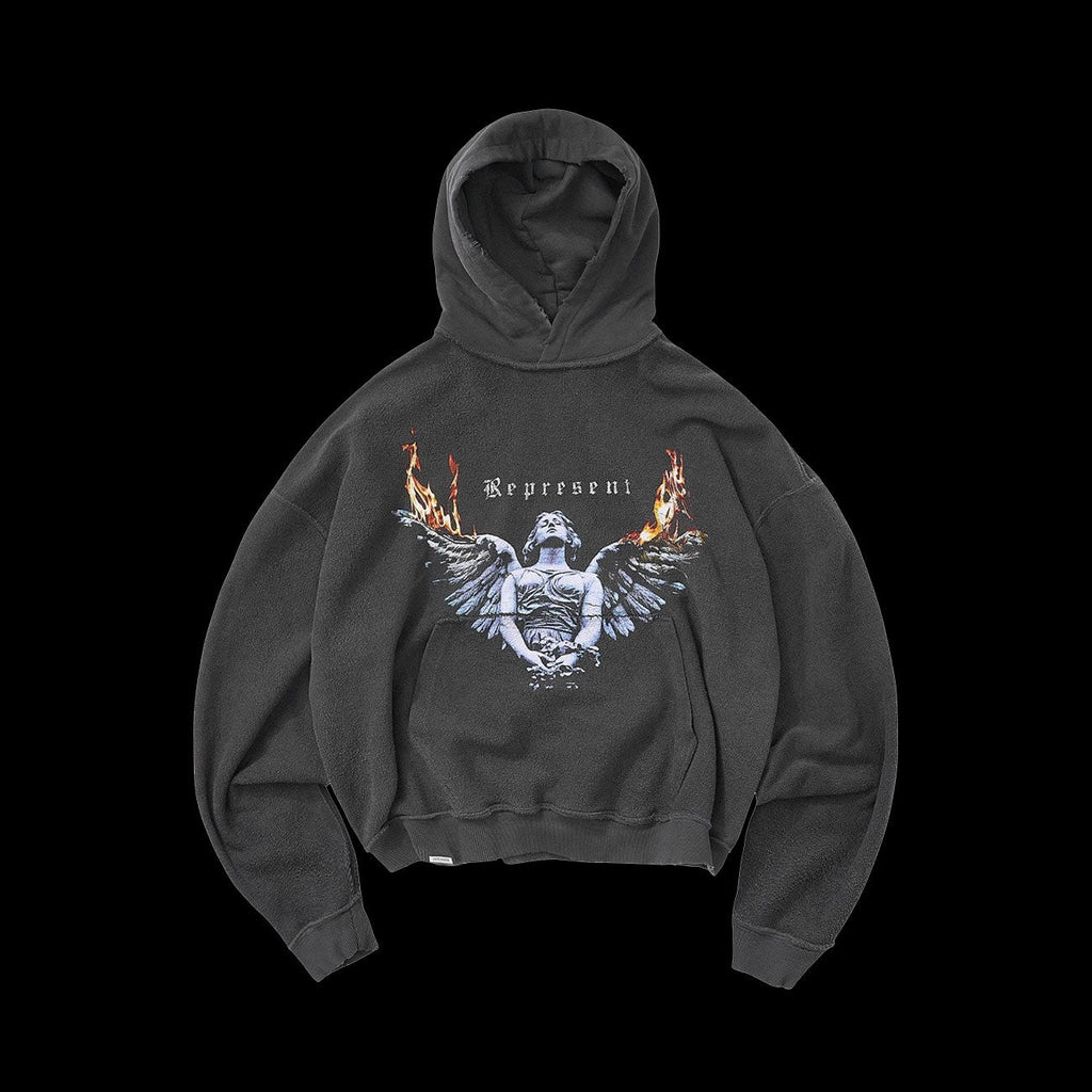 Represent Living Legacy Tour Reversible Hoodie (Sun Faded Grey)