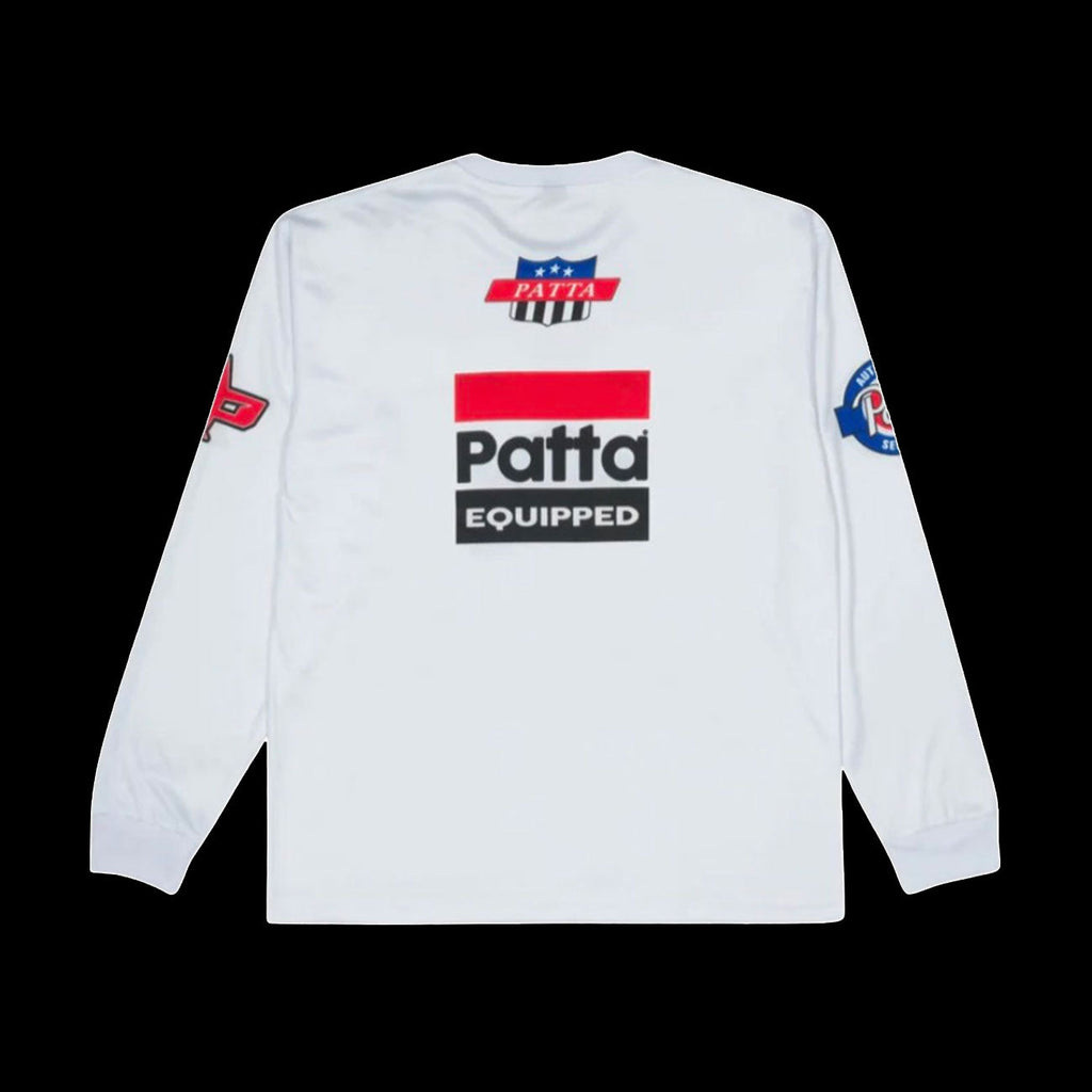 Patta Sponsor Jersey (White/Multi Color)