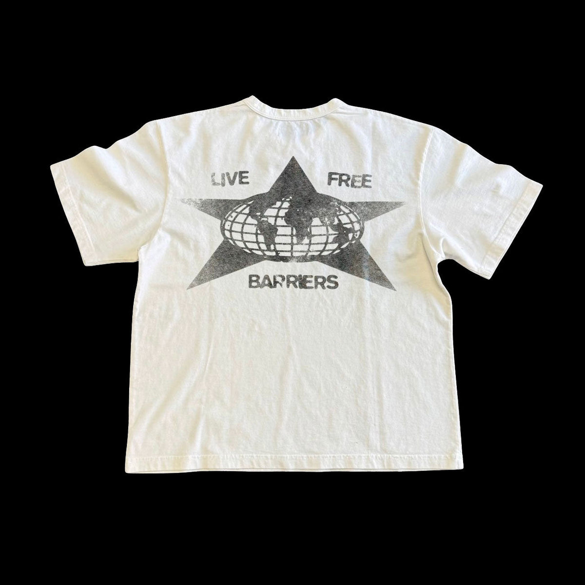 Barriers Worldwide Ringer T-Shirt (Off White)
